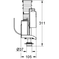 GROHE afløbsventil - 42320000 42320000