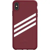 Adidas Originals Deksel - 3-striper - iPhone XS Max - Burgundy - - OneSize - Trekk