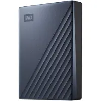 Western Digital WD My Passport Ultra WDBFTM0040BBL - Harddisk - kryptert - 4 TB - ekstern (bærbar) - USB 3.0 (USB-C kontakt) - 256-bit AES - blå