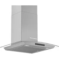 Bosch Serie | 4 DWA66DM50 - Panser - røykkanal - bredde: 60 cm - dybde: 48.8 cm - ekstraksjon og resirkulasjon (-) - rustfritt stål og glass