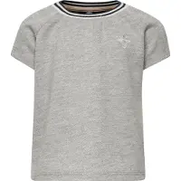 Hummel T-skjorte - HMLDemi - Grå Melert m. Glitter - - 74 - T-skjorte