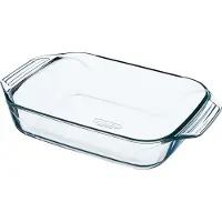 Pyrex 409B000, 3,8 l, Gjennomsiktig, Glass, 300 °C, 390 mm, 230 mm