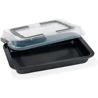 Funktion Bakeplate Baking pan with lid 36.0x23 cm grey