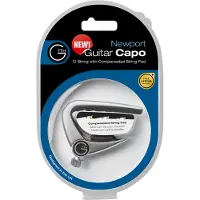 G7Th Newport Low Profile 12 String-Acoustic Capo Sølv