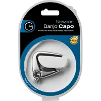 G7Th Newport Low Profile Ukulele/Banjo Capo Sølv
