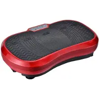Sporttrader Fitness Body Power Max Vibrasjonsplate - Rød Vibro Shaper 67 cm