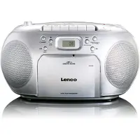 Lenco SCD-420, Digitalt, FM, Spiller, CD, Spill av/pause, 125 - 8000 Hz