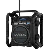 Sangean Konstruksjonsradio U-4 DBT Svart BT USB DAB+