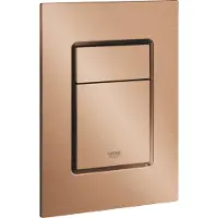 GROHE Skate Cosmop. Betj.plade - Str. S, 2-skyls betjening, bør. warm sunset 37535DL0