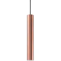 Ideal Lux hengelampe Look, kobberfarget, Ø 6 cm, metall