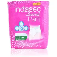 Indasec Pant Super Large Størrelse 10 vnt