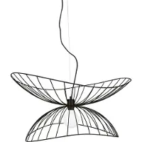 Globen Lighting pendellampe RAY, svart, Ø 70 cm