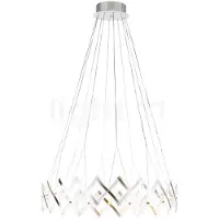 SERIEN LIGHTING LED-pendellampe Zoom, forstørrbart saksegitter