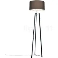 HELESTRA Certo trebeint gulvlampe, antrasitt