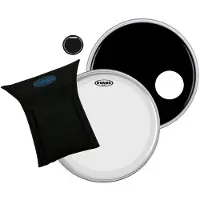 Evans 22" EQ3 Bass Drum Head Set