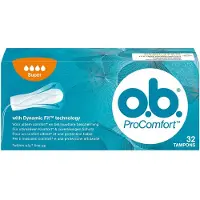 O.B Ob Procomfort Super Tampons 32 Units