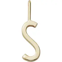 Design Letters Anheng Til Halskjede - S - 18 karat gullbelagt - - OneSize - Smykker
