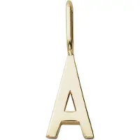 Design Letters Anheng Til Halskjede - A - 18 K gullbelagt - - OneSize - Smykker