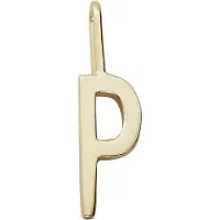 Design Letters Anheng Til Halskjede - P - 18 K gullbelagt - - OneSize - Smykker