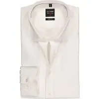 Olymp Skjorte Level 5 Body Fit Off-White Off-white Størrelse