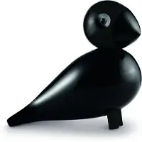 Kay bojesen Trefigur - Sangfugl - 15 cm - Ravn - - OneSize - Dekorasjon