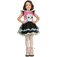 MOM Fargerikt Calaverita-jentekostyme