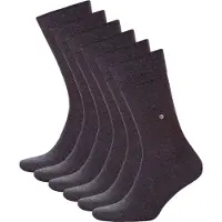 Burlington Uniform sokker grå 2-pack Grå Størrelse