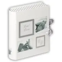 Walther design fotoalbum, Little Foot Baby, hvit (FB173)