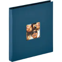 Walther design Fun Blue 10x15 400 Photos Pocket Album EA110L