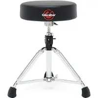 Gibraltar hardware Gibraltar 9000 Series Throne Round Seat Black