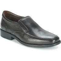 Fluchos for man. 7996_MALL_NEGR Leather loafers 7996_Mall_Negr Black (44), Flat, 1 to 3 cm, None, Casual, Classic