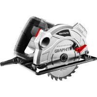 Graphite Sirkelsag 1500W, blad 185 x 20 mm