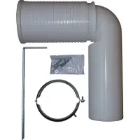 Laufen afløbsbøjning 7-22cm - back to wall afløbsbøjning 7-22cm