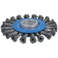 Bosch X-LOCK skivebørste i stål, vridd, 115, stål