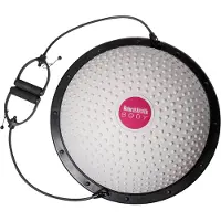 Women’s Health Balanseball med motstandsbånd / balansepute 60 cm / balansetrening for kjernemuskulatur og koordinasjon
