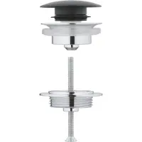 GROHE bundventil 1 1/4/ø64mm - u/overl velvet black