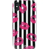 Puro Glam Miami Stripes deksel til iPhone Xs/X, Kiss