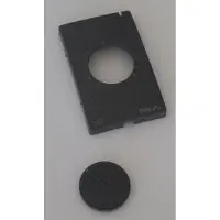 Danfoss DEVIreg 233 front - Med drejeknap, Koksgrå, 1 stk.