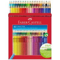 Faber-Castell Fargeblyant Grip Color - 48 penner Faber-Castell