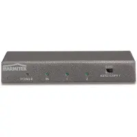 Marmitek MegaView 91, 1920 x 1080 piksler, AV-sender og -mottaker, 120 m, Koblet med ledninger (ikke trådløs), Sort, HDCP