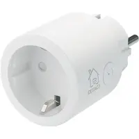 Deltaco Strømplugg, WiFi 2.4GHz, 1xCEE 7/3, 10A, hvit