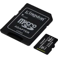 Kingston Canvas Select Plus microSDXC klasse 10 UHS-I U1 V10 A1 100 MB/s 64 GB