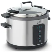 Fritel Family RC 1377 - Rice/pasta cooker - 6 liter - 1.1 kW - rustfritt stål