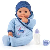 Bayer Hello Baby Boy, Babydukke, Hankjønn, Gutt, Tale funksjon, 460 mm, Flerfarget