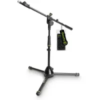 Gravity GMS4222B Short Microphone Stand with Telescoping Boom