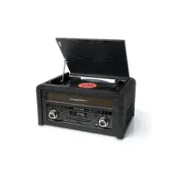 Muse MT-115 W, Sort, Gull, 33,45,78 RPM, Rotasjon, FM, CD, CD-R, CD-RW, J-formet tonearm