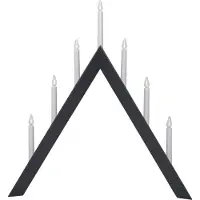 Star Trading Ljusstake Arrow Grafitt 60cm