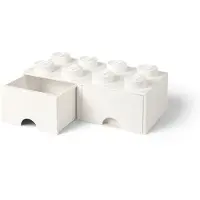 LEGO Brick Drawer 8, hvit