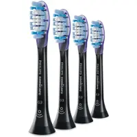 Philips Sonicare G3 Premium HX9054 Gum Care - Ekstra tannbørstehode - for tannbørste - svart (pakke med 4)