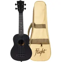 Flight NUS310BB Soprano Ukulele Blackbird